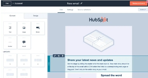 A HubSpot Email Template